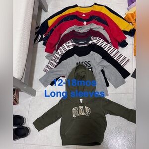 12-18mos Long Sleeve Shirt Bundle